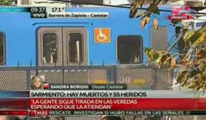 Des morts après une collision entre deux trains en Argentine
