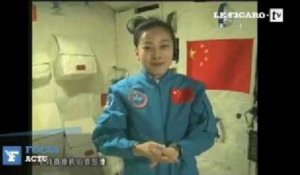 Une "institutrice" chinoise qui fait cours en direct depuis l'espace