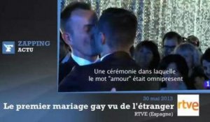 Ce que les médias étrangers ont dit du premier mariage gay en France