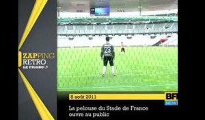 Il y a un an : la pelouse du Stade de France s'ouvre au public
