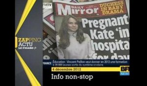 Kate Middleton enceinte : les Anglais ravis mais inquiets