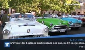 Cuba : l'avenir des berlines américaines menacé ?
