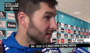 OM - Lille (2-1): La réaction de Gignac