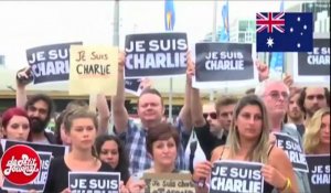 Le zapping du 9/01 : Le monde entier rend hommage à Charlie Hebdo