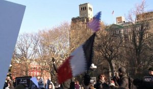 Les Français à New York se réunissent au nom de Charlie Hebdo
