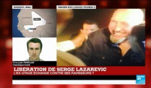 Arrivé à Niamey, l'ex-otage Serge Lazarevic se dit "en forme"