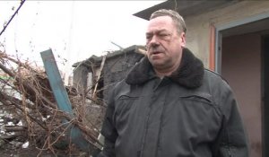 Ukraine: des maisons détruites malgré la trêve