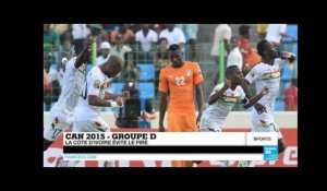 CAN-2015 : La Côte d'Ivoire face à la Guinée et le Cameroun face au Mali évitent le pire