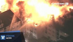 New Jersey : un immeuble dévoré par les flammes