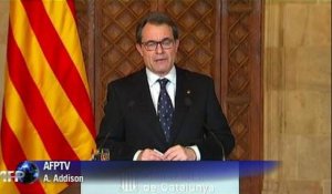Indépendance de la Catalogne: le projet de référendum rejeté