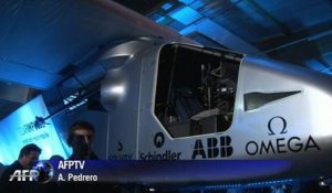 L'avion solaire Solar Impulse 2 présenté en Suisse