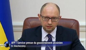 Le Premier ministre ukrainien s'exprime sur la coupure du gaz par la Russie