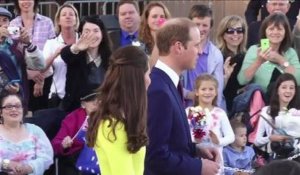 Le Prince William et Kate en visite en Australie