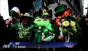 New York: la parade de la Saint-Patrick défile dans les rues