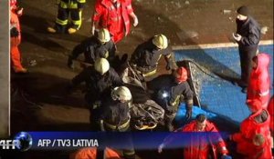 Ecroulement du toit d'un supermarché en Lettonie: Le bilan des morts s'est alourdi
