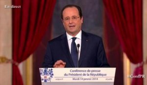 Hollande sur son couple: "Chacun peut traverser des épreuves, c'est notre cas"