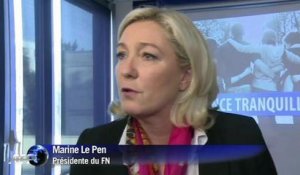 "La France Tranquille": l'affiche du Front Nationale Jeunesse dévoilé par Marine Le Pen