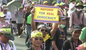 Thaïlande: les manifestants se préparent à une nouvelle manifestation