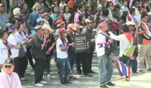 Thaïlande: les manifestations se poursuivent à Bangkok