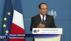 François Hollande réagit sur le hausse du chômage en France