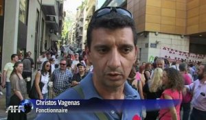 Grèce: manifestation du service public