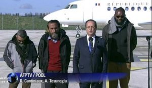 Libération des otages français du Niger: "C'est une immense joie"