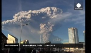 Éruption du volcan Calbuco au Chili