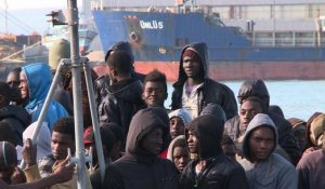 Immigration: 220 immigrés débarquent à Catane