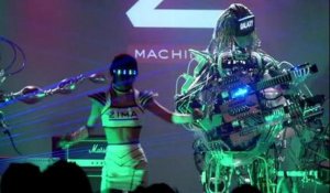 Des robots musiciens donnent un concert à Tokyo