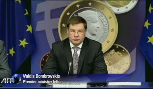 La Lettonie passera à l'euro le 1er janvier 2014