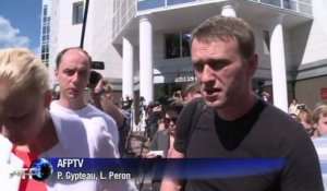Navalny remis en liberté