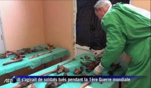 Verdun: Les ossements de soldats français retrouvés