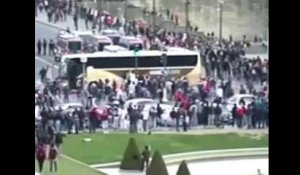 PSG : un bus de touristes pillé