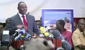 Macky Sall, vainqueur du second tour de l'élection présidentielle, nouveau président du Sénégal