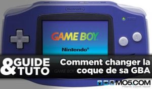 Comment changer la coque et l'écran de sa GameBoy Advance