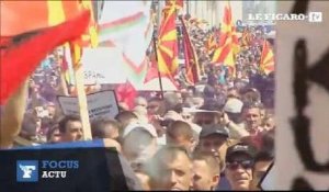 Macédoine: des milliers de manifestants demandent le départ du Premier ministre