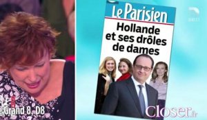 Le Grand 8 : Roselyne Bachelot tacle la Une du Parisien sur Hollande