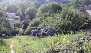 Premières images du sauvetage après le crash à Bocognano