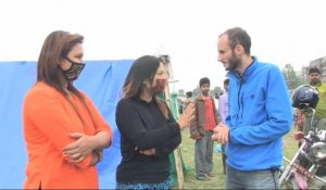 Vidéo : des camps de fortune pour les survivants du séisme au Népal