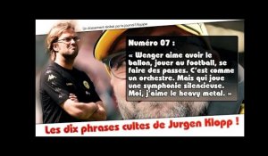 Les dix phrases cultes de Jurgen Klopp au Borussia Dortmund !