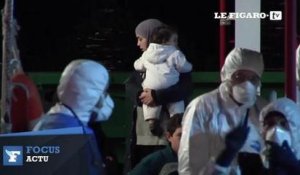 98 naufragés syriens rescapés