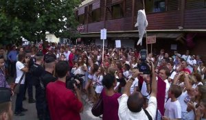 La Réunion: manifestation à Saint-Paul après l'attaque d'un requin