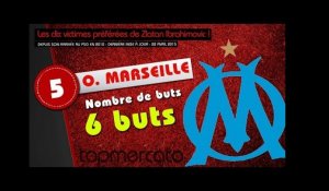 ASSE, Bordeaux, OM... les dix victimes préférées d'Ibrahimovic !