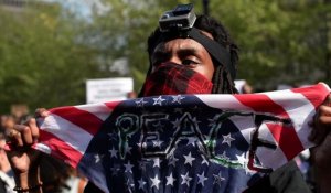 Etats-Unis: manifestation à Baltimore malgré le couvre-feu
