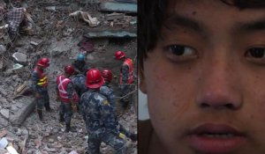 Népal: Pemba, un miraculé sauvé après 120 heures sous les décombres
