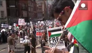 Manifestations pro-palestiniennes en Europe : dans le calme sauf à Paris