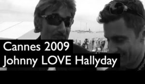 Festival de Cannes (17 mai 2009) : Johnny Hallyday sur la Croisette / Fiesta belge