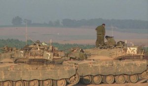 Des canons israéliens pilonnent la bande de Gaza