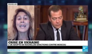 Ukraine : malgré le cessez-le-feu, l'UE adopte des sanctions contre Moscou