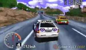 Sega Rally Championship - Interieur sur 2 roues